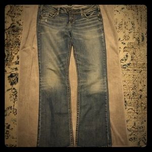 Silver Tuesday Super Stretch low slim boot jeans